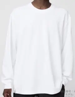 【最終価格】ユニクロＵ　エアリズムコットンクルーネックTシャツ