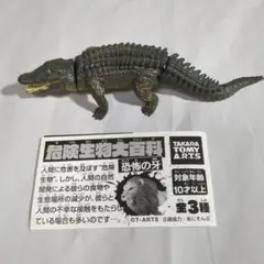 危険生物大百科・恐怖の牙アリゲーター(ギミック付き)T-ARTS