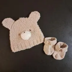 ベビー帽子・靴下セット