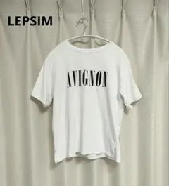 LEPSIM　Tシャツ　半袖　ホワイト　AVIGNONのサムネイル