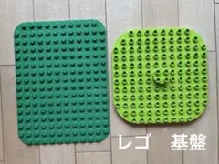 LEGOブロック用緑色プレートセット