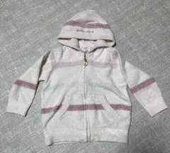 ジェラートピケ　パーカー　ルームウェア　90-100 ピンク