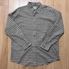 L.L.Bean エルエルビーン 長袖シャツ チェック 古着 L
