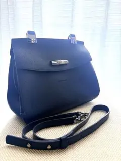 ロンシャン マドレーヌ ハンドバッグ 2way スエード レザー 1185 