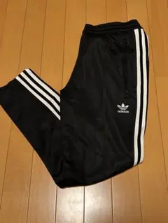 adidas トラックパンツ黒　beckenbauerのサムネイル