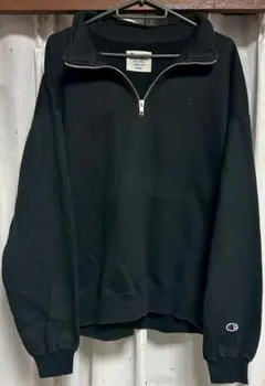 champion ハーフジップスウェット