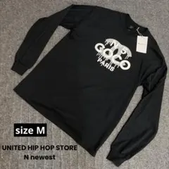 新品‼️NEWEST 長袖カットソー ブラック COCO PARISサイズ Mのサムネイル