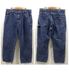 Dickies デニム ペインターパンツ ワークパンツ 36×30 US古着