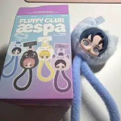 aespa POPMART Fluffy Club ストラップ カリナ - メルカリ