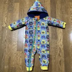 BITZリバーシブルロンパース　スノーウエア90