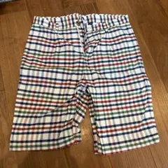 TOMORROWLAND チェック柄 ショートパンツ 日本製のサムネイル