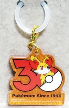 ポケチャーム ポケモン 30周年ロゴマスコット2 フォッコ