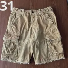 Abercrombie & Fitch カーゴショーツ ベージュ 31