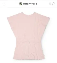 超美品 カシウエア チュニックドレス ピンク ルームウエア パジャマ フリーのサムネイル