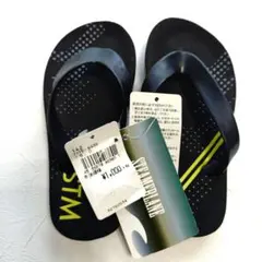 【新品未使用タグ付き】男の子 ボーイズビーチサンダル 18cm　女の子　黒