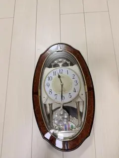 最終値下げ！からくり時計 パルミューズm479 掛け時計 電波時計 振り子