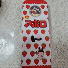 最終値下げ！レトロ！アポロ 缶ペンケース 缶ペンケース明治アポロ 株