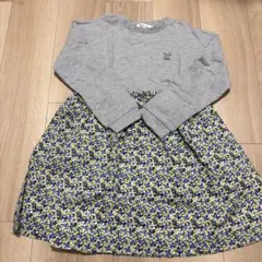 Noeil aime BeBe 130 長袖ワンピース　新品