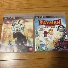 PS3ソフト 魔人と失われた王国、レイマンオリジン 2本セット