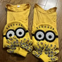 ミニオン Tシャツ 2枚セット 手袋付き