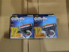 Gilletteプログライド5+1替刃 電動用 12本入り✖2セット - メルカリ