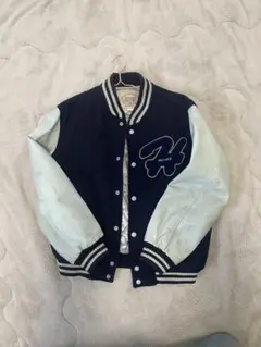 HARVARD スタジャン L ネイビー/アイボリー