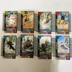 ムシキング　ワザカード8枚　まとめ