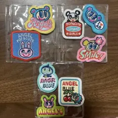 【全種類コンプリート】 エンジェルブルーブルーワッペンシール　8個セット