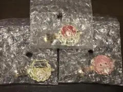 カラフルピーチ メタルヘアクリップ