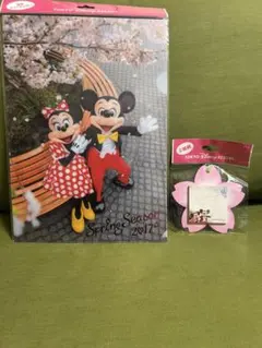 東京ディズニーリゾート クリアファイル、ふせん2点セット