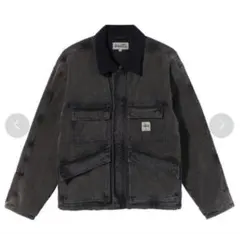 Stussy SHOP JACKET WASHED CANVAS Mサイズ