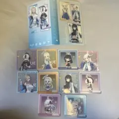 ブルアカ ローソンコラボ中国限定　コースター 10枚セット　コレクションファイル