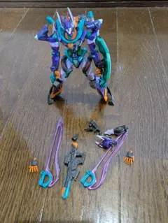 プラモデル ガンダム　ガンプラ　HG ジフレド　ジャンク　武器　完成品