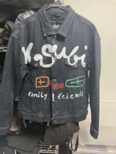 新品未使用Ksubi スビ　デニムジャケット Lサイズ ダークデニム