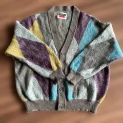 MAISON SPECIAL ダイヤモンドパターン カーディガン