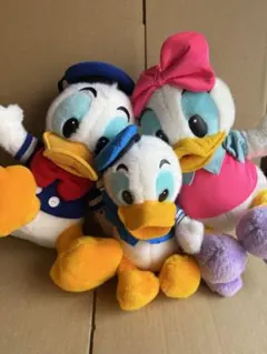 ディズニー ドナルド＆デイジー ぬいぐるみ 3点セット