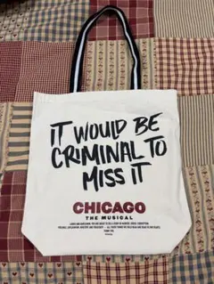 米倉涼子さん主演シカゴ　CHICAGO 公式　トートバッグ