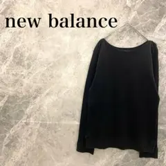 【美品】newbalance トップス シャツ レディース ブラック 黒 春秋のサムネイル