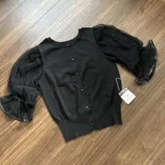 シェリー様専用★NICE CLAUP★ ブラック カーディガン 半袖