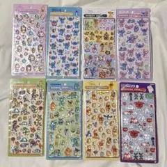 【国内正規店購入品】ボンボンドロップシール ディズニー 8種セット