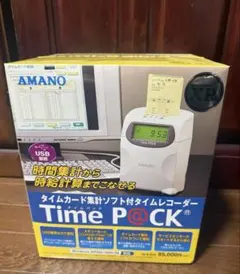 完全未開封品 AMANO Time P@CK III 100 タイムレコーダー - メルカリ