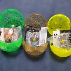 ズートピア2 めじるしアクセサリー　ニック　タキシード　ジュディ　ドレス　3点