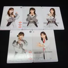 ビルディバイドブライト】櫻坂46プロモPR6種各1枚セット【黒