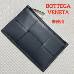 未使用BOTTEGA VENETAレザーフラグメントケース　カセット　グレー