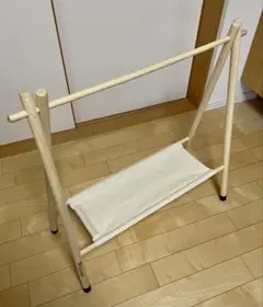 【未使用】Hilander ウッドハンガーラック& スモア ハンガーラックフック