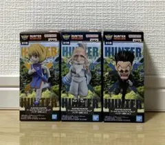 HUNTER×HUNTER ワールドコレクタブルフィギュア vol.2 3点