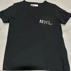 MHL. MARGARET HOWELL ポケットTシャツ ブラックのサムネイル