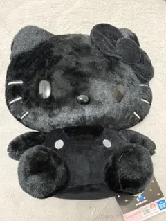 ハローキティ 黒いぬいぐるみ