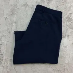 s*o様 ノーティカ　スラックスパンツ　W37　ネイビー　古着のサムネイル