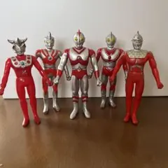 ウルトラマン シリーズ フィギュア 当時もの　5体セット